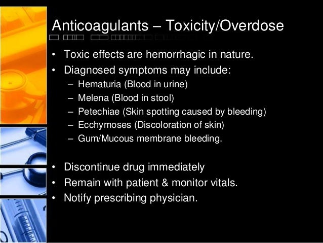 antidote for warfarin toxicity