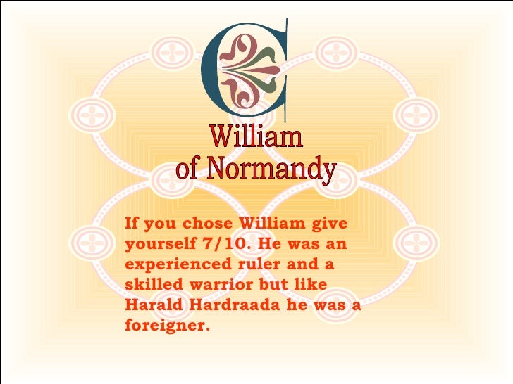 1066 - Who Should Be King?