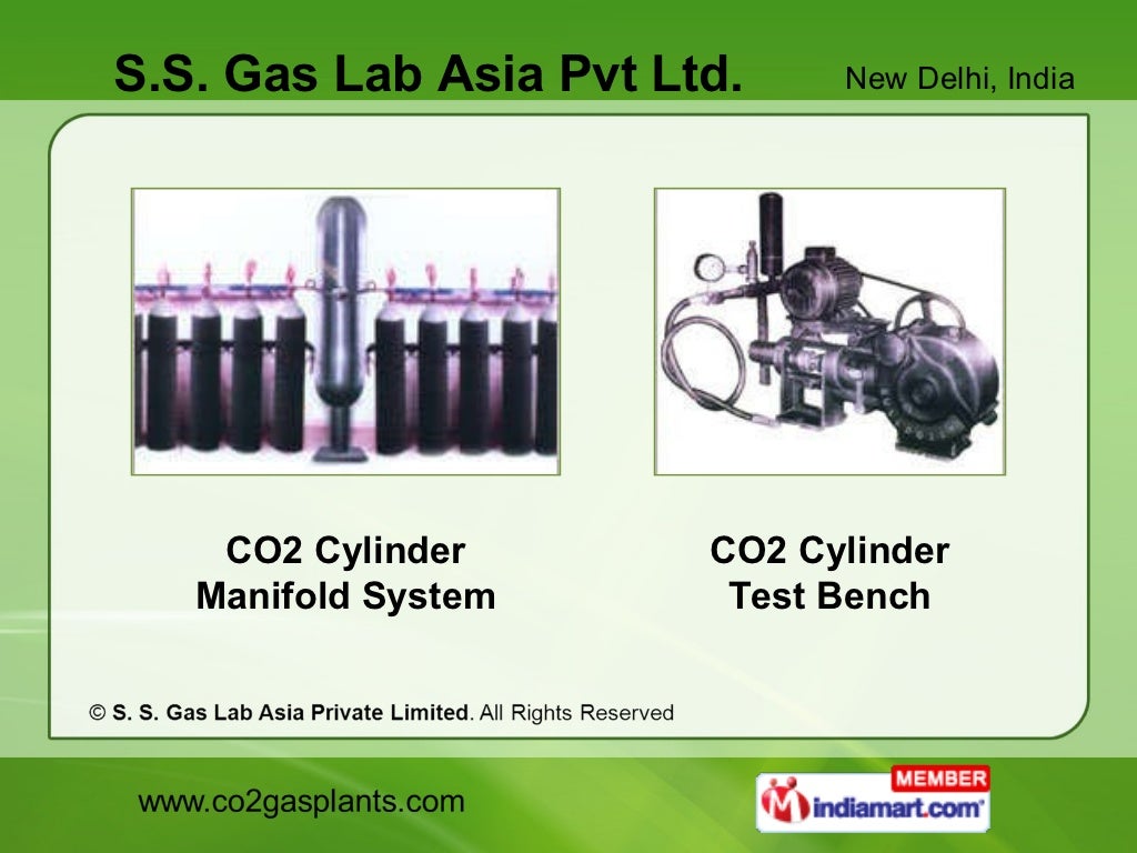 Co2 Gas Plants by S. S. Gas Lab Asia Private Limited Delhi Delhi