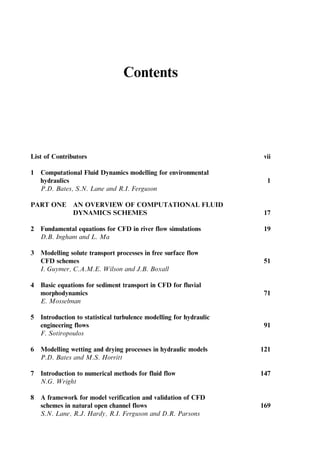 Computational Fluid Dynamics Applications In Environmental Hydraulics ...