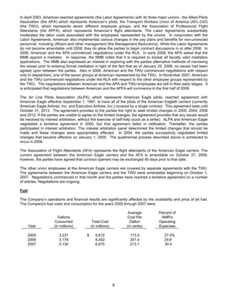 AMR Annual Report 2007