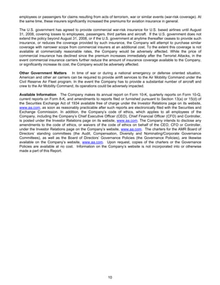 AMR Annual Report 2007