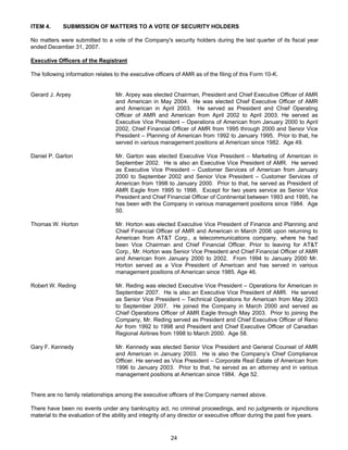 AMR Annual Report 2007