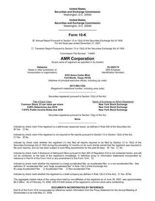 AMR Annual Report 2007