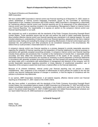 AMR Annual Report 2007