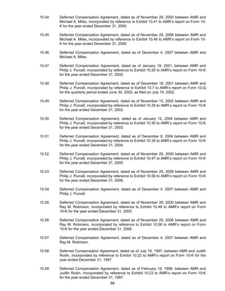 AMR Annual Report 2007