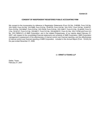 AMR Annual Report 2006