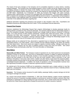 AMR Annual Report 2006