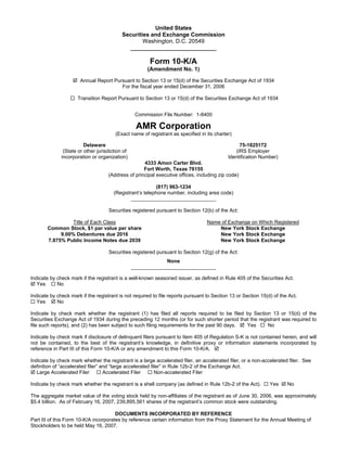 AMR Annual Report 2006