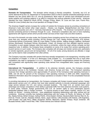 AMR Annual Report 2006