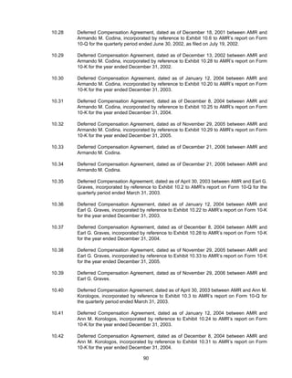 AMR Annual Report 2006