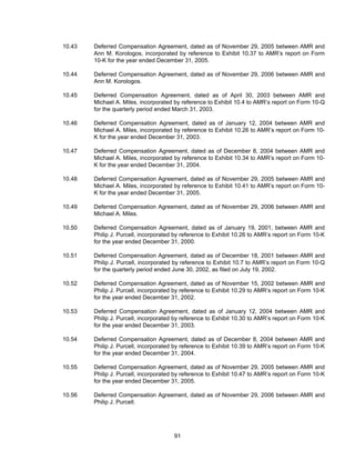 AMR Annual Report 2006