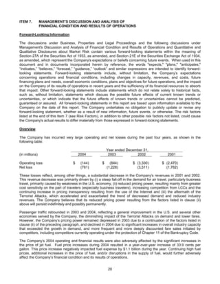 AMR Annual Report 2004