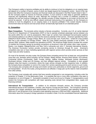 AMR Annual Report 2004