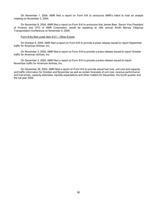 AMR Annual Report 2004