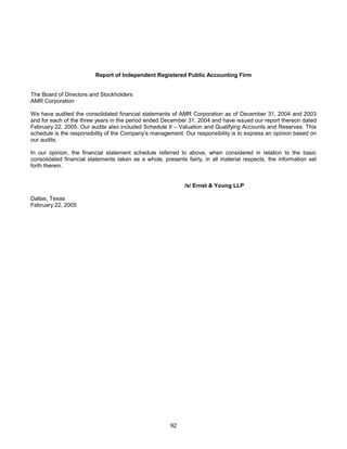 AMR Annual Report 2004