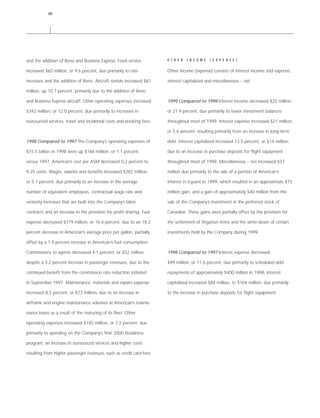 AMR Annual Report 1999