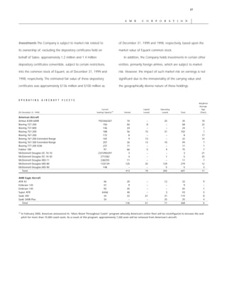 AMR Annual Report 1999