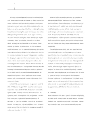 AMR Annual Report 1999