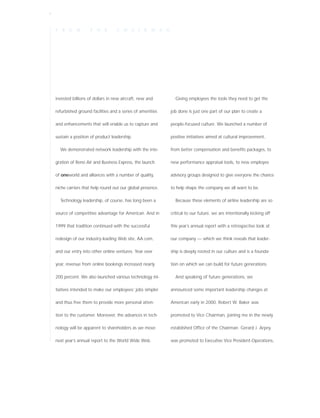 AMR Annual Report 1999