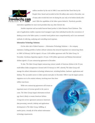 AMR Annual Report 1998