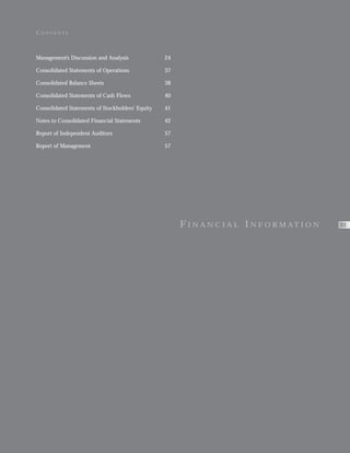 AMR Annual Report 1998