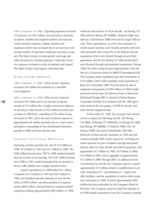 AMR Annual Report 1998