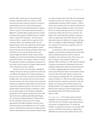 AMR Annual Report 1998