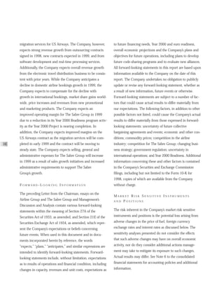 AMR Annual Report 1998