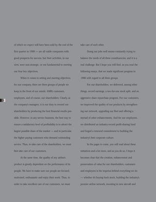 AMR Annual Report 1998