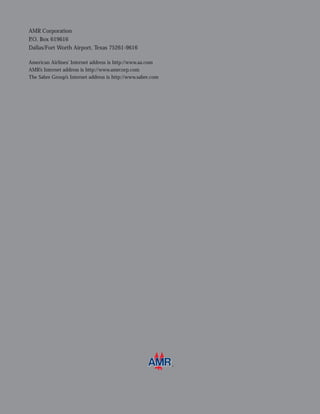 AMR Annual Report 1998