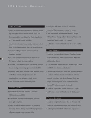 AMR Annual Report 1998