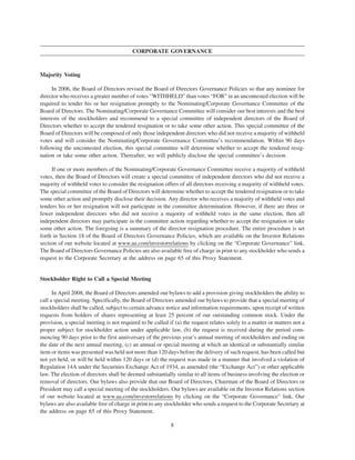 AMR 2008 Proxy Statement