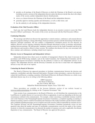 AMR 2008 Proxy Statement