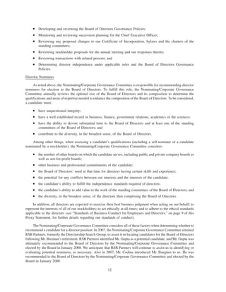 AMR 2008 Proxy Statement