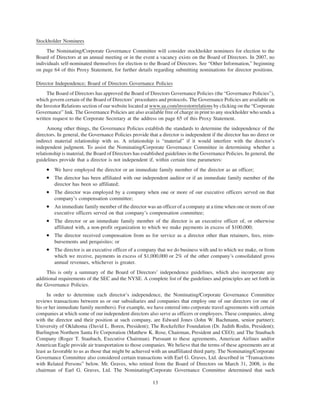 AMR 2008 Proxy Statement