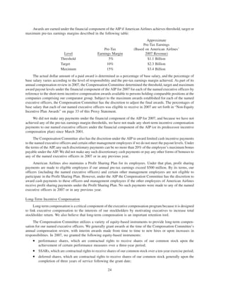 AMR 2008 Proxy Statement