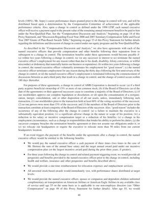 AMR 2008 Proxy Statement