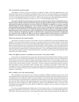 AMR 2008 Proxy Statement