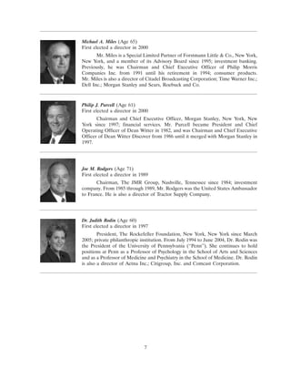 AMR 	2005 Proxy Statement