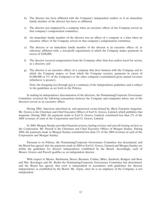 AMR 	2005 Proxy Statement