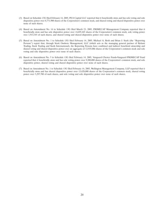 AMR 	2005 Proxy Statement