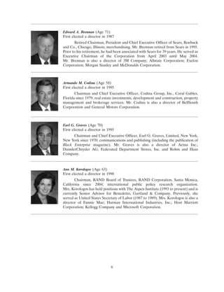 AMR 	2005 Proxy Statement