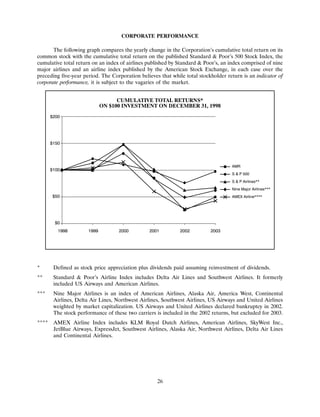 AMR 2004 Proxy Statement