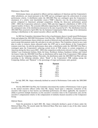 AMR 2004 Proxy Statement