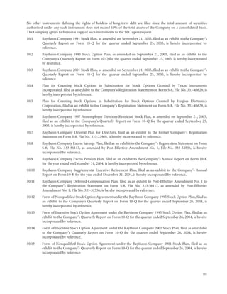 raytheon annual reports 2006