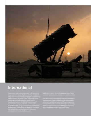 raytheon annual reports 2006