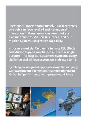 raytheon annual reports 2006