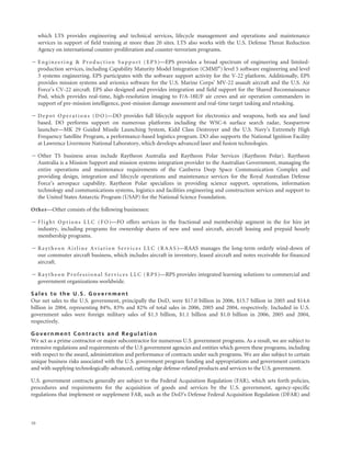 raytheon annual reports 2006