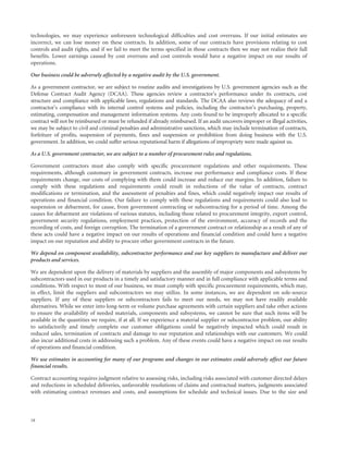 raytheon annual reports 2006